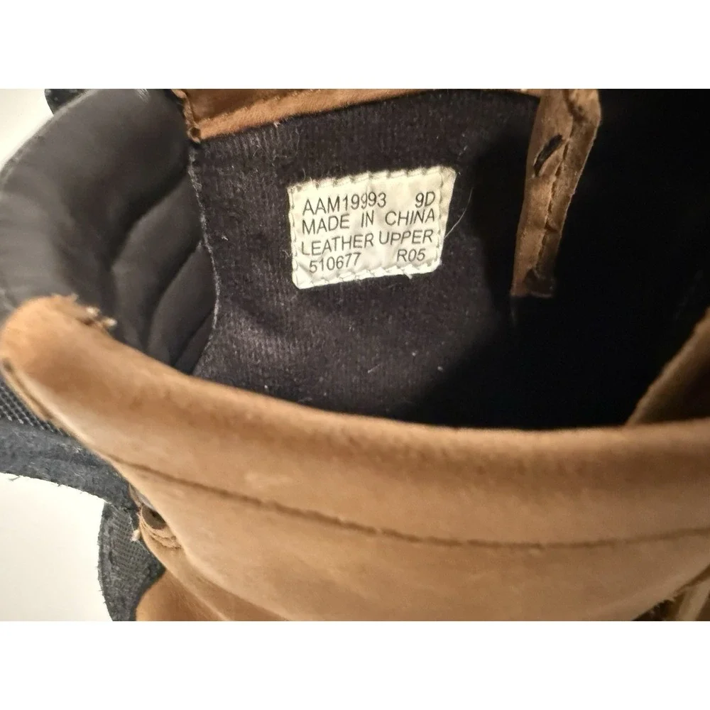 Polo‎ Sport Ralph Lauren Leather Duck Boots Brown Y2K Gorpcore 9D